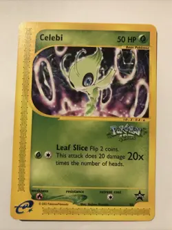Pokemon Celebi 50 Promo WOTC NM Near Mint - Image 1
