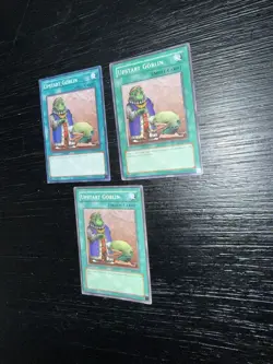 Yu-Gi-Oh! 3x Upstart Goblin - - Full Playset Common - Image 1
