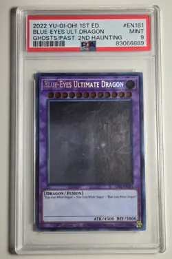 2022 YU-GI-OH! Blue Eyes Ultimate Dragon GFP2-EN181 GHOST RARE PSA 9 - Image 2