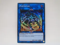 Yugioh! LP Pentestag - YS18-EN042 - Super Rare - 1st Edition Lightly Played - Image 1