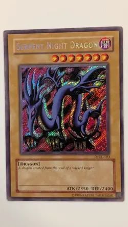 Yugioh Serpent Night Dragon MRL-103 Secret Rare – MP - Image 1