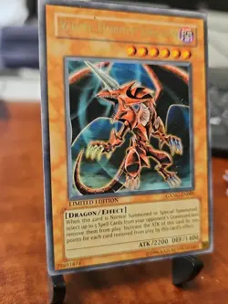 YuGiOh TCG White-Horned Dragon GXNG-EN001 LP Limited Edition Ultra Rare - Image 2