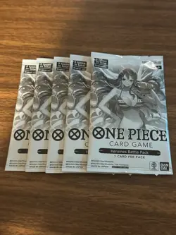 ONE PIECE HEROINES BATTLE PACK - SEALED - ENGLISH x 5 - Image 1