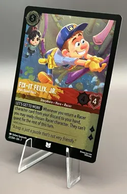 Disney Lorcana Archazia's Island 22/204 - Fix-It Felix, Jr. Cold Foil NM - Image 1