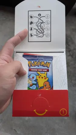 1x SEALED 2021 Pack W Extras 25th Anniversary Pokemon Cards McDonalds Exclusive - Image 2