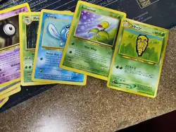 Old Pokemon Cards 100% Vintage Pack Only WOTC 10 Total Cards - Image 2