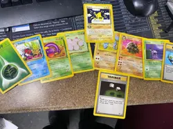 Old Pokemon Cards 100% Vintage Pack Only WOTC 10 Total Cards - Image 4