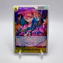 Charlotte Pudding OP03-112 R Foil One Piece Card Game Big Mom Pirates NM - Image 1