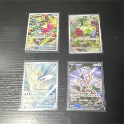 Pokemon TCG Holo English 4 Card Lot - Cresselia, Arceus, Snorlax, Shaymin - Image 1