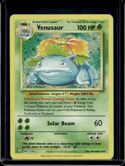 Pokemon Trading Card Game Classic Venusaur Holo 003/034 - Image 1