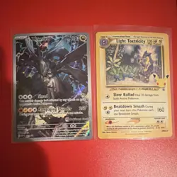 Pokemon Promo Card Lot Zekrom (MEP EN 031) & Light Toxtricity (SWSH137) Foil - Image 1
