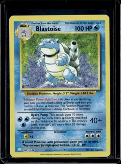 Pokemon Trading Card Game Classic Blastoise Holo 003/034 - Image 1