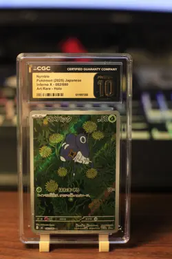 Nymble AR 082/080 M2 Inferno X - Pokemon Card Japanese CGC Pristine 10 - Image 1