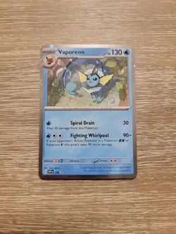 Vaporeon - (Cosmos Holo) 168 Promo SV: Scarlet & Violet Promo Cards Pokemon TC - Image 1