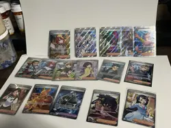 50 Card Pokemon Lot Ir/sir/full Art Trainer/ Full Art Ex / Pokeball Pokemon Lot - Image 3