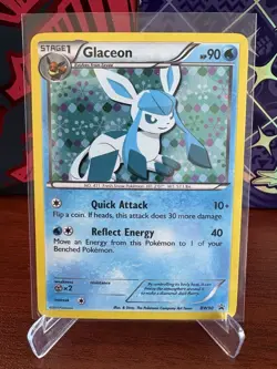 Glaceon - BW90 - Pokemon Black & White Promo Ultra Rare Holo Card MP+ - Image 1