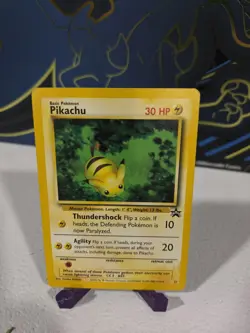 Pikachu #27 Black Star Promo 2000 Pokemon TCG Card – Vintage LP #10 - Image 1