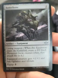 MTG MH2 BATTERBONE x2 Modern Horizons 2 MINT Free Shipping Card# 221/303 - Image 2