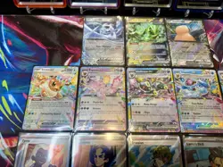 Prismatic Evolutions 13 Assorted Cards Including EX, Eeveelutions, and Full Arts - Image 2