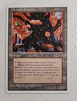 Mishra's Factory MTG Core Set 4th Edition Regular - Image 1