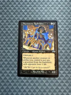 MTG Marionette Apprentice #410 Retro Frame Uncommon Modern Horizons 3 (MH3) - Image 1