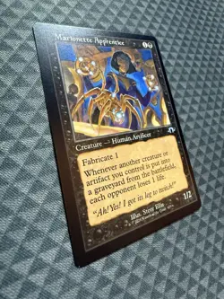 MTG Marionette Apprentice #410 Retro Frame Uncommon Modern Horizons 3 (MH3) - Image 3