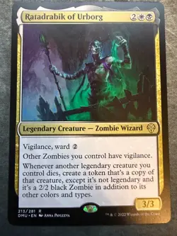 Magic The Gathering MTG RATADRABIK OF URBORG Dominaria United NM Near Mint - Image 1