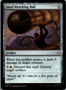 Marvel's Spider-Man #177 Steel Wrecking Ball - Image 1