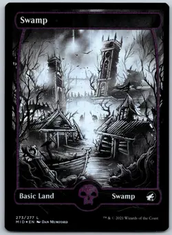 Swamp () Foil L Innistrad: Midnight Hunt 273 NM - Image 1