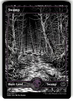 Swamp (272) Innistrad: Crimson Vow Regular MTG - Image 1
