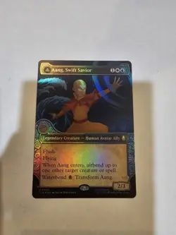 Aang, Swift Savior (Showcase) Avatar: The Last Airbender Foil - Image 1