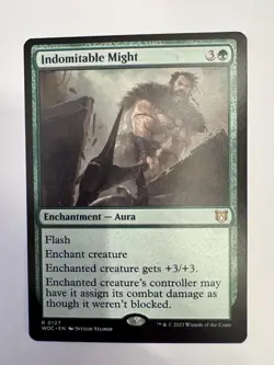 Indomitable Might [Wilds of Eldraine Commander] MTG WOC - Image 1