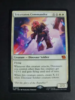 Triceraton Commander Mythic MTG Ninja Turtles - Image 1
