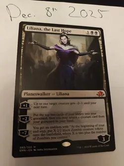 Liliana, the Last Hope Eldritch Moon #093 MTG NM Planeswalker - Image 1