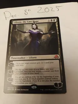 Liliana, the Last Hope Eldritch Moon #093 MTG NM Planeswalker - Image 2