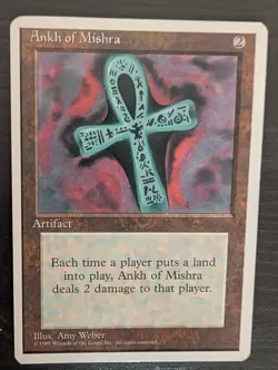 Ankh of Mishra (4th Edition - Magic the Gathering) - Image 1
