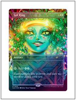 1x Sol Ring, Foil, Secret Lair Everyone's Invited - 1905, Magic MTG NM - Image 1