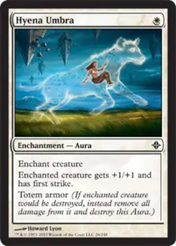 [4x] Hyena Umbra Near Mint, English Rise of the Eldrazi MTG Magic - Image 1