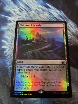 Shipwreck Marsh Foil Innistrad Midnight Hunt #267 MTG Magic NM - Image 2