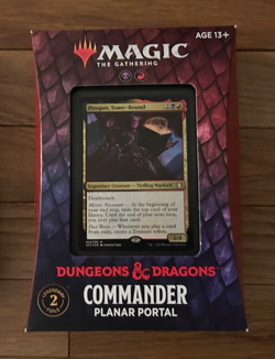 x1 Planar Portal, Adventures in the Forgotten Realms Commander Deck AFC, Sealed - Image 1