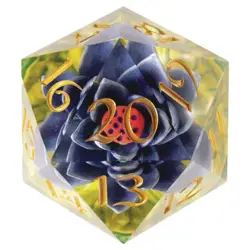 Sirius Dice Black Lotus DIE 54mm Spindown D20 JUMBO DICE - Image 2
