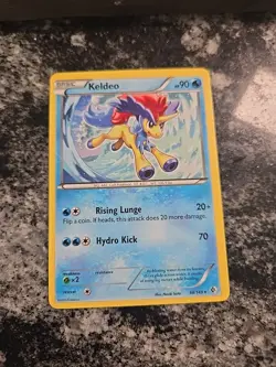 Pokemon Tcg Boundaries Crossed - Keldeo - NON HOLO Rare - 48/149 - NM/VLP - Image 1