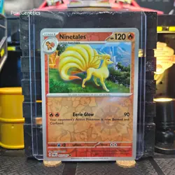 Ninetales Twilight Masquerade Reverse Holo Pokemon TCG 027/167 Scarlet & Violet - Image 1