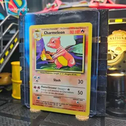 Charmeleon Base Set Pokemon TCG 24/102 Unlimited Uncommon - Image 2