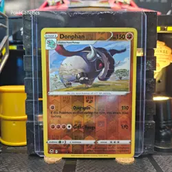 Donphan Silver Tempest Reverse Holo Pokemon TCG 092/195 Sword & Shield Uncommon - Image 1