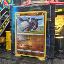 Donphan Silver Tempest Reverse Holo Pokemon TCG 092/195 Sword & Shield Uncommon - Image 2