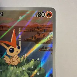 Pokemon TCG Victini Full Art Holo Black Star Promo Card 208 - Image 3