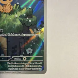 Pokemon TCG Victini Full Art Holo Black Star Promo Card 208 - Image 4