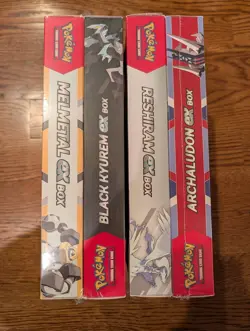 Pokemon Melmetal / Black Kyurem EX and Archaludon / Reshiram EX Box Bundle - Image 3