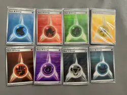 Pokemon TCG Black Bolt White Flare Complete Holo Energy Set of 8（3 sets） - Image 1
